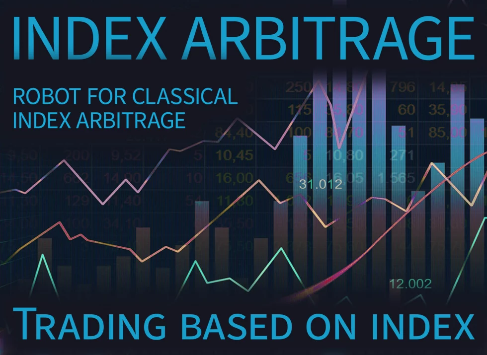 Robot for classical index arbitrage. Trading from index.