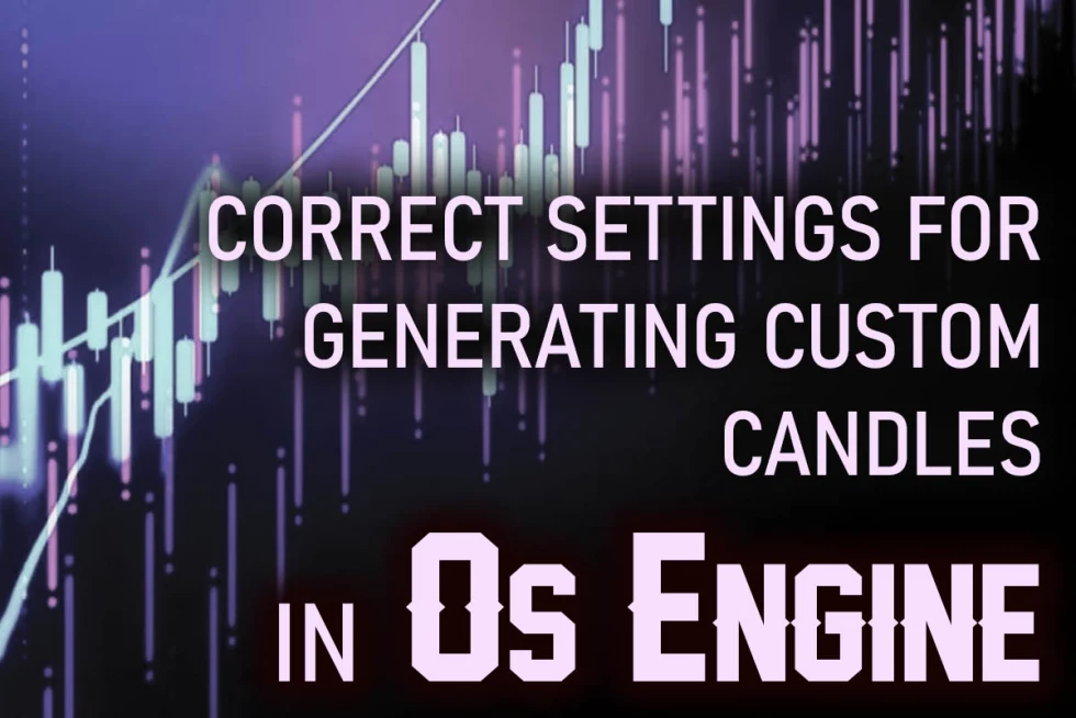 OsEngine settings to collect and save custom candles in real-time.